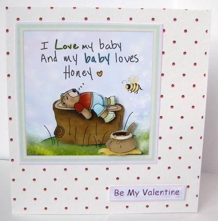 Honey Bear Topper by Margaret McCartney