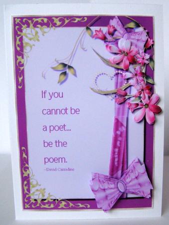 Be the Poem by Margaret McCartney