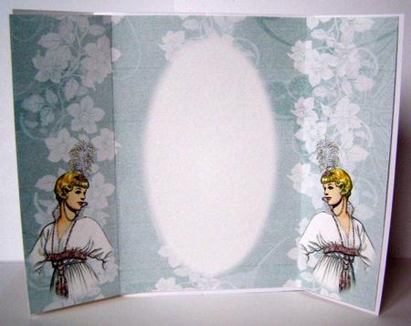 Blossom Belle Gatefold Insert by Margaret McCartney