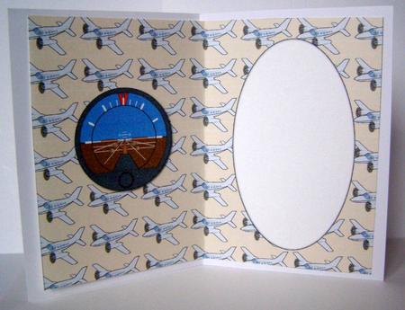 Planes Insert (cream) by Margaret McCartney