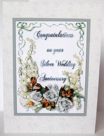 Silver Wedding Anniversary by Margaret McCartney