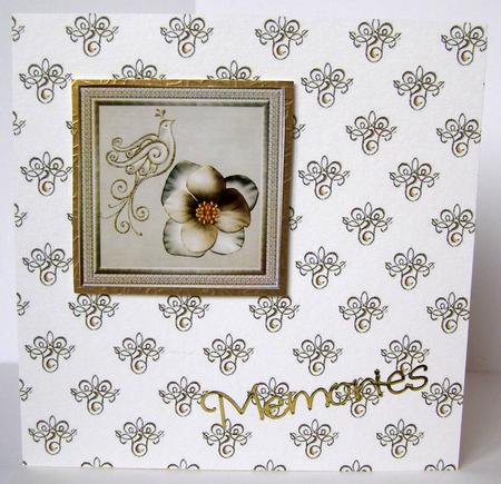 Gold Embossed 2 by Margaret McCartney