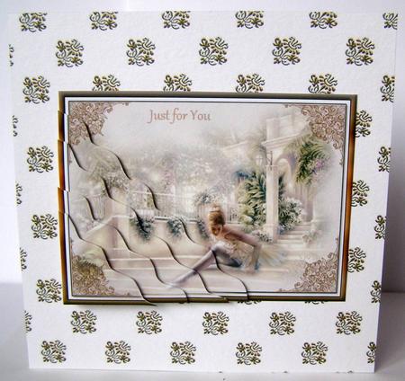 Serenity Wavy Corner Stacker by Margaret McCartney