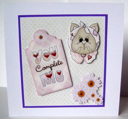 Valentine Cat 2 by Margaret McCartney
