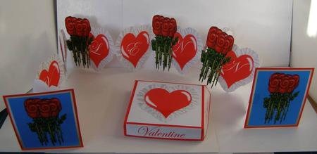 Valentine Hearts Kit by Margaret McCartney