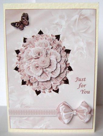 Bouquet Mixed Roses in Cream Shades by Margaret McCartney