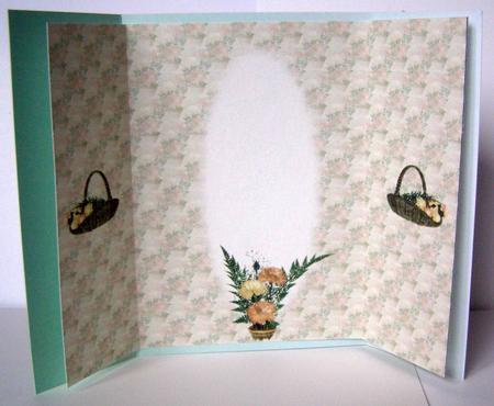 Grandma's Cottage Gatefold Insert by Margaret McCartney