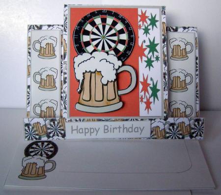Beer and Darts Kit by Margaret McCartney