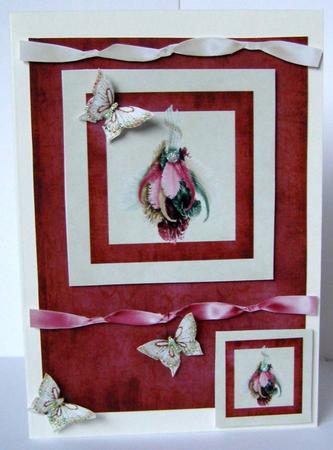 Victorian Feather Cluster Toppers by Margaret McCartney
