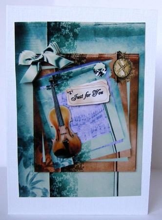 Violin and Music by Margaret McCartney