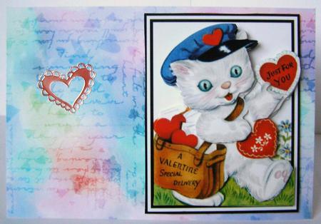 Postman Cat by Margaret McCartney