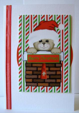 Christmas Critters Advent Wheel Moveable Sheet by Margaret McCartney
