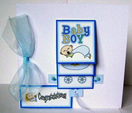 Baby Boy - Waterfall by Margaret McCartney