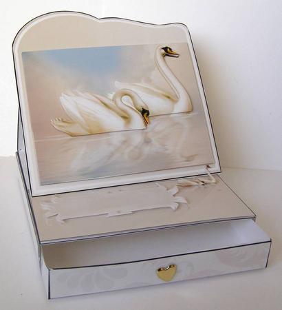 Swan Easel Drawer Kit by Margaret McCartney
