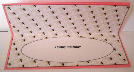 Butterflies Insert for Large Dl 2 by Margaret McCartney