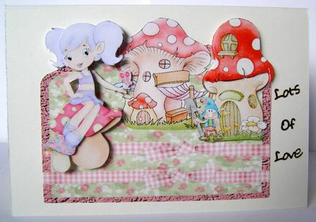 Toadstool Village by Margaret McCartney