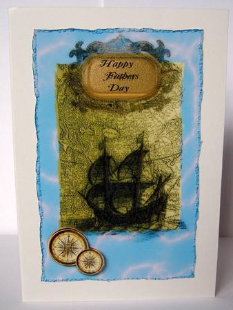 Vintage Ship Fathers Day Topper Featured Gallery Photo