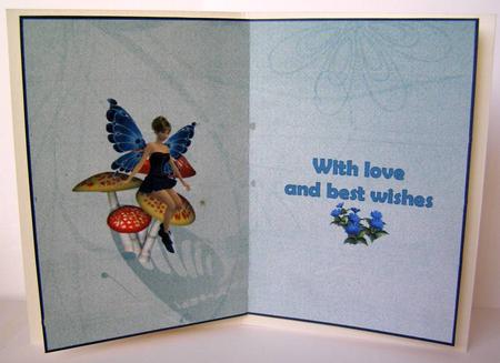 Fairy & Toadstool Insert by Margaret McCartney