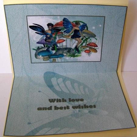Fairy Dust & Toadstool Insert by Margaret McCartney