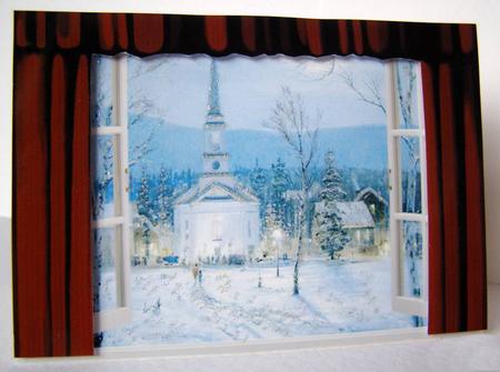 Silent Night Through the Window by Margaret McCartney