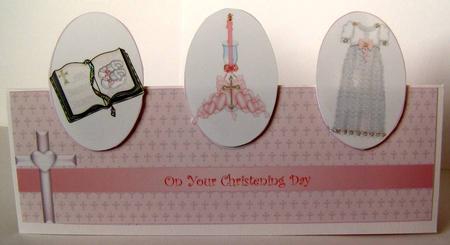 Dl Ote Girl Christening by Margaret McCartney