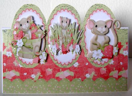 Strawberry Mice Over the Edge by Margaret McCartney