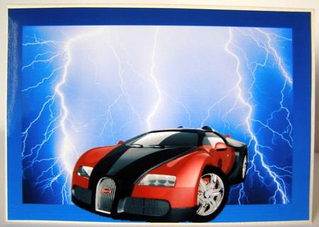 Bugatti A4 Sheet by Margaret McCartney