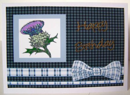 Grey Tartan by Margaret McCartney