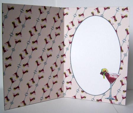 Cocktail Insert for A5 (misty Rose) by Margaret McCartney