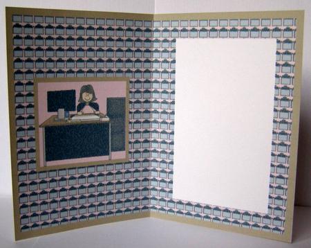 Step Away from the Computer! Card Insert 1 by Margaret McCartney