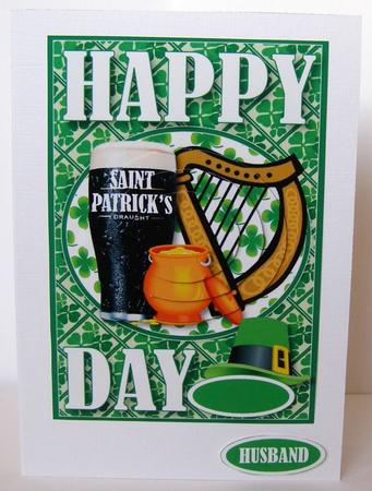 Happy Saint Patrick's Day Pyramid by Margaret McCartney