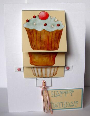 Cupcake Waterfall by Margaret McCartney