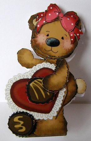 Beary Love Heart by Margaret McCartney