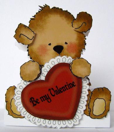 Valentine Bear by Margaret McCartney