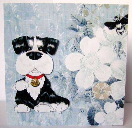 Mans Best Friend Doodles Large Image by Margaret McCartney