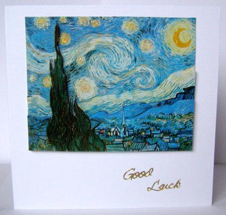 Starry Night in 3 Layers by Margaret McCartney