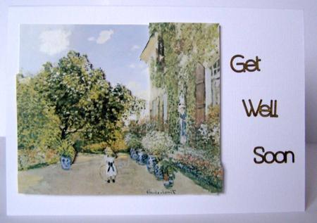 Monet's House in 3 Layers by Margaret McCartney