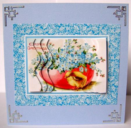 Easter Duo Sheet Vintage by Margaret McCartney