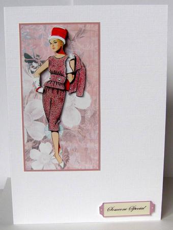 Vintage Lady Dl Topper Set by Margaret McCartney