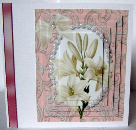 White Lily Pyramids by Margaret McCartney
