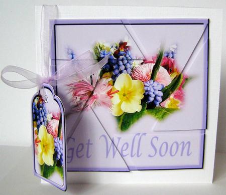 Get Well Soon Flowers by Margaret McCartney