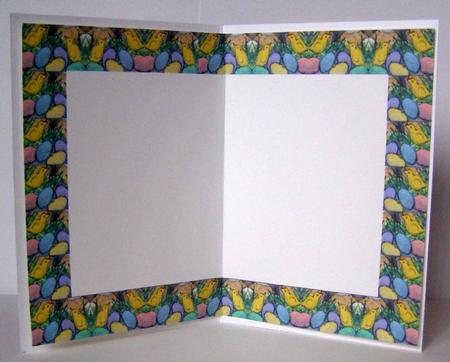 Medium Chicks and Easter Eggs Frame Insert by Margaret McCartney