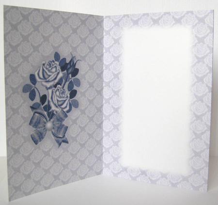 Soft Mauve Roses Insert by Margaret McCartney