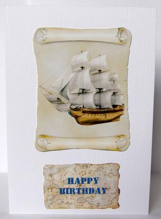 Nautical / Pirate Scrolls by Margaret McCartney
