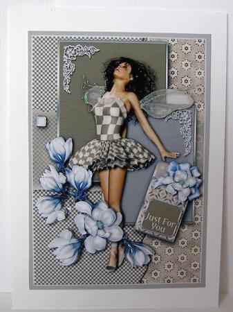 Hannah Faerie Decoupage by Margaret McCartney