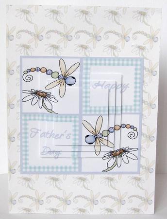 Modern Father's Day Card by Margaret McCartney