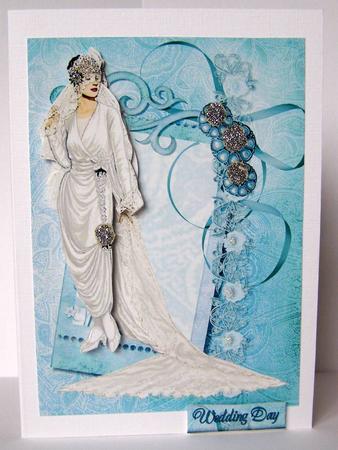 Bride on Her Wedding Day by Margaret McCartney