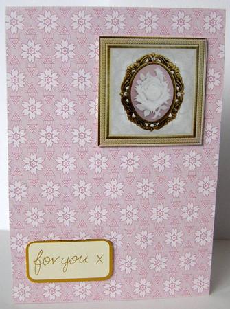 Cream Cake Heaven Backing Paper-1 by Margaret McCartney