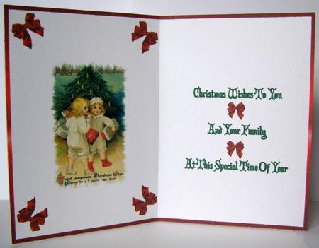 A Merry Christmas Insert 1 by Margaret McCartney