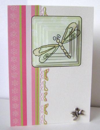 Dreamy Dragonfly Pyramage Sheet by Margaret McCartney